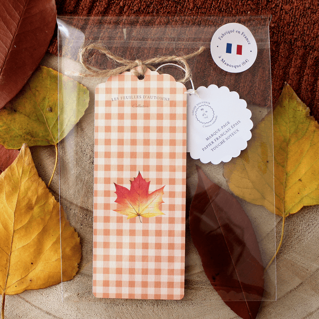 Marque-page - Les feuilles d'automne