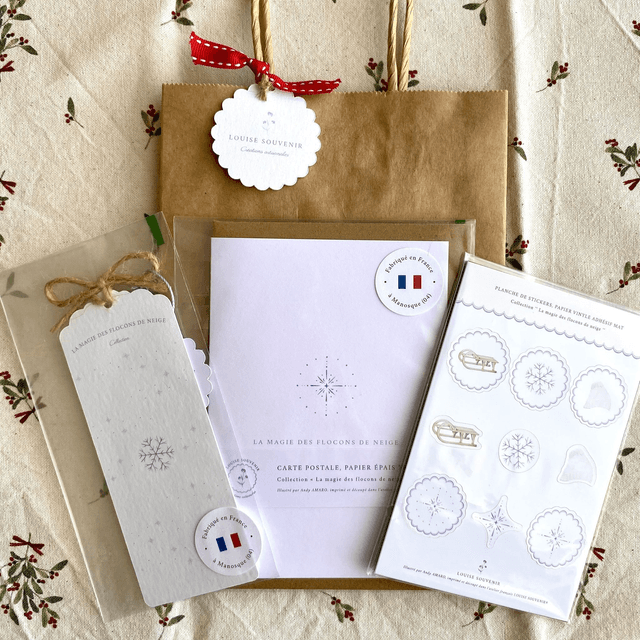 Pack n°1 : Carte postale - Marque page - Stickers 