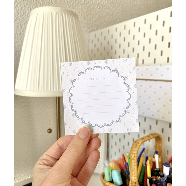 Bloc-notes - La magie des flocons de neige 