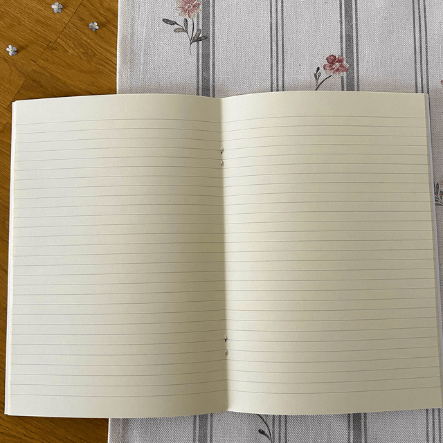 Carnet de note - Les petites fleurs bleues