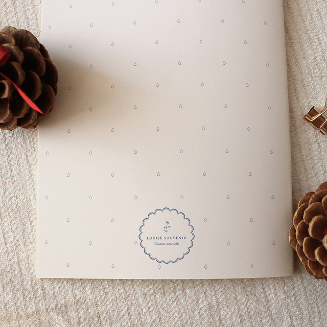 Carnet de note - Les joies de la pluie 