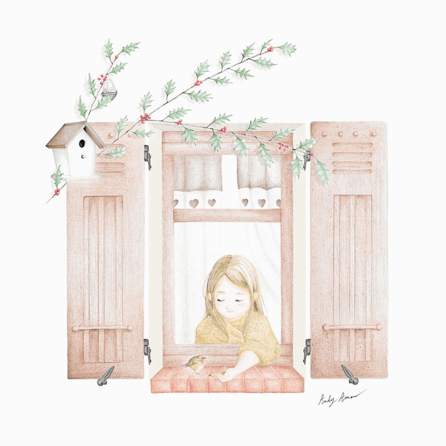 Pack n°2 : Illustration - Carte postale - Marque page 