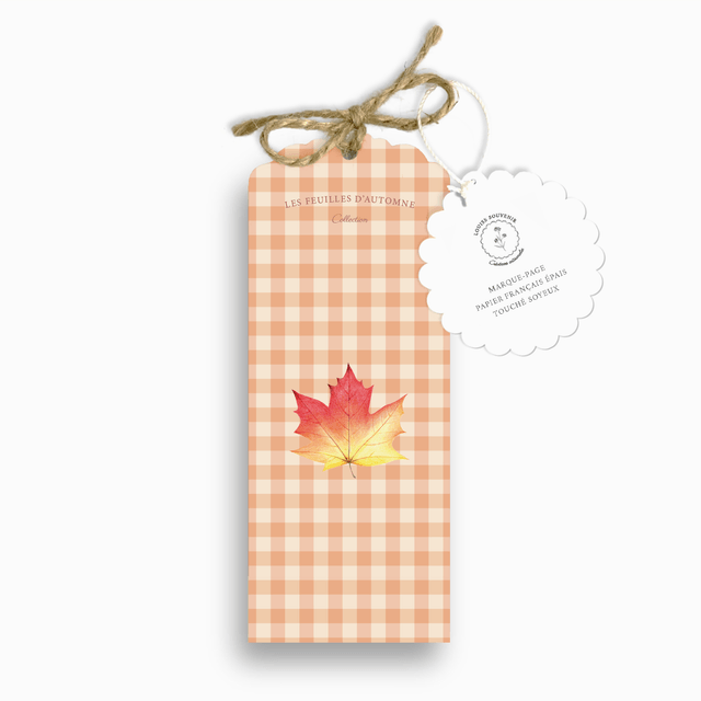 Marque-page - Les feuilles d'automne