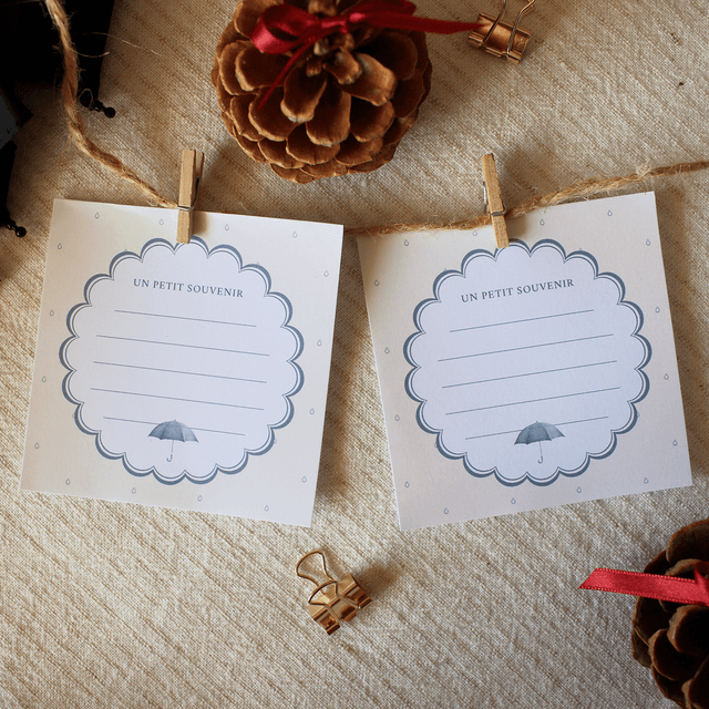 Bloc-notes - Les joies de la pluie 