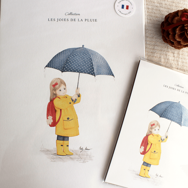 Impression d'art - Les joies de la pluie 