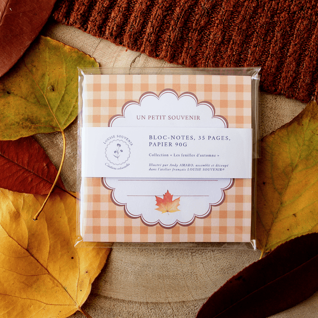 Bloc-notes - Les feuilles d'automne 
