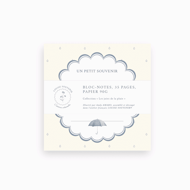 Bloc-notes - Les joies de la pluie 